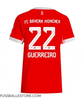 Günstige Bayern Munich Raphael Guerreiro #22 Heimtrikot Damen 2025-26 Kurzarm